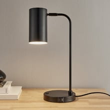 Noah Metal Task Lamp with USB